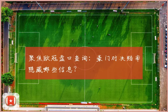 聚焦欧冠盘口查询：豪门对决赔率隐藏哪些信息？